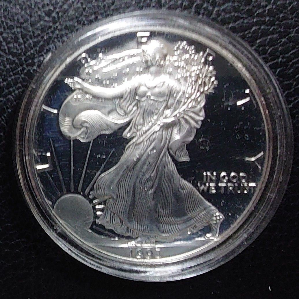 アメリカ ウォーキング・リバティ 1オンス 1993年 アメリカ銀貨 1オンス ウォーキングリバティ プルーフ 1