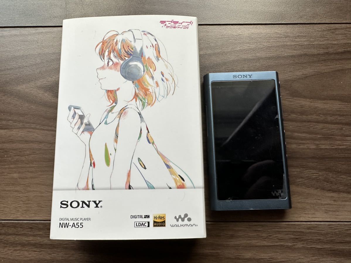 040303 送料無料 美品 SONY ソニー WALKMAN ウォークマン NW-A55 ラブ