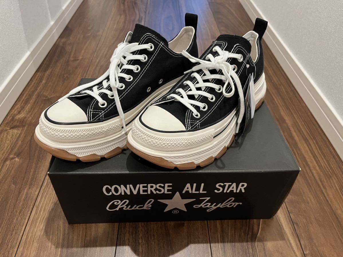 新品Converse All Star 100 Trekwave OX Black 27.5cm ブラック黒