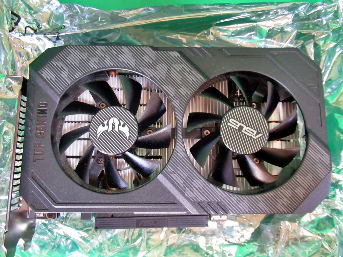 ASUS NVIDIA GeForce GTX 1650 SUPER 搭載 デュアルファンモデル 4G