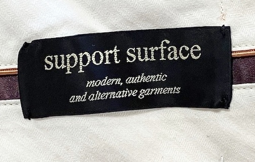 ★SUPPORT SURFACE　サポート サーフェス 定番セミワイドパンツ　2022AW★マドリガル　テーラードパンツ★_画像5