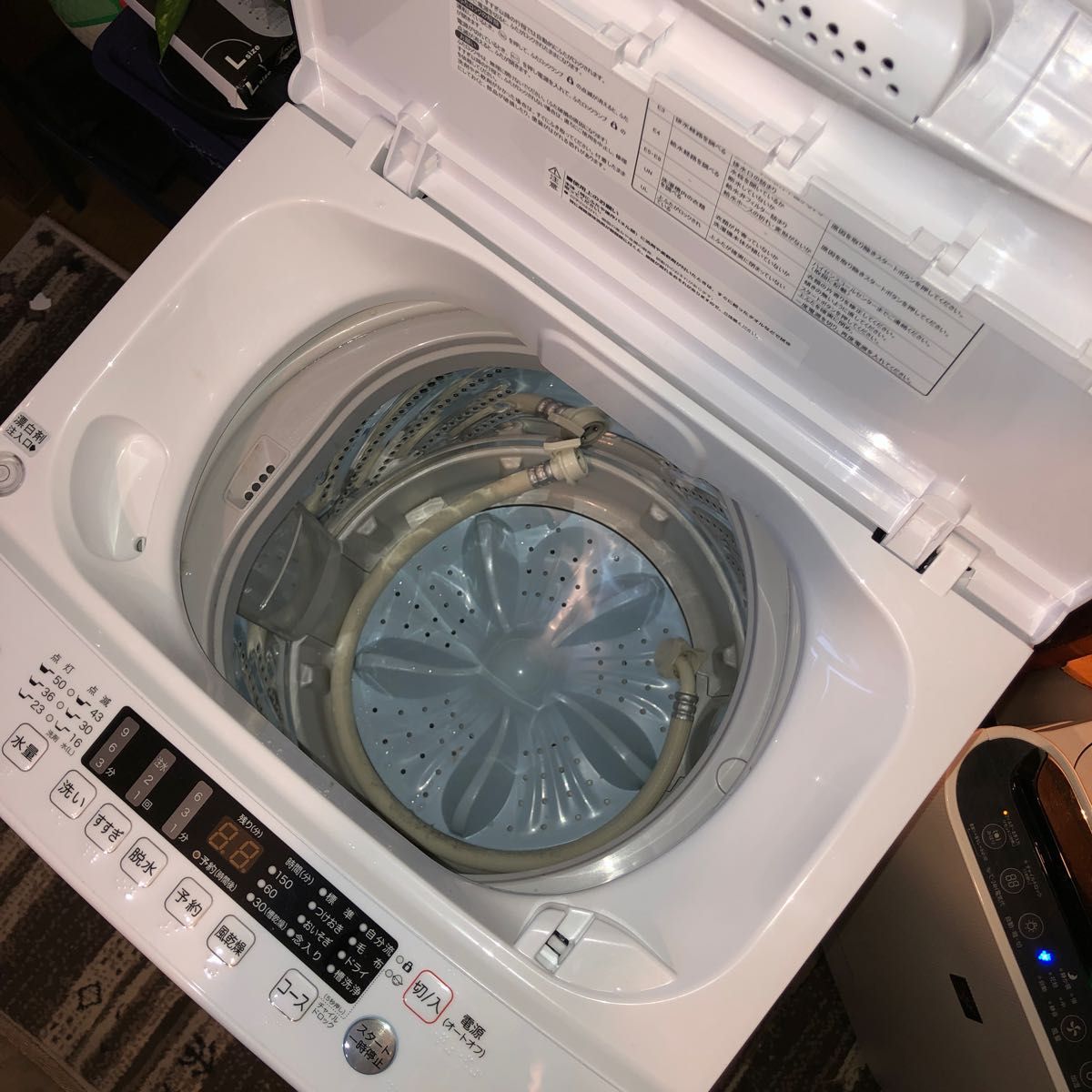 Hisense ハイセンス 洗濯機 5 5kg ホワイト HW-K55E 2022年製 指定の