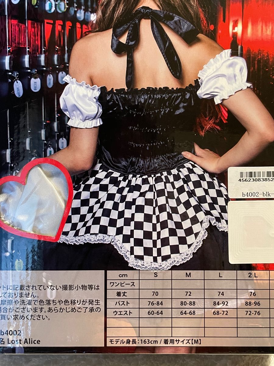 新品送料込 不思議な国のアリス風ワンピース エプロンメイド服 コスプレ ハロウィンコスチューム ロリータドレス ライブ配信