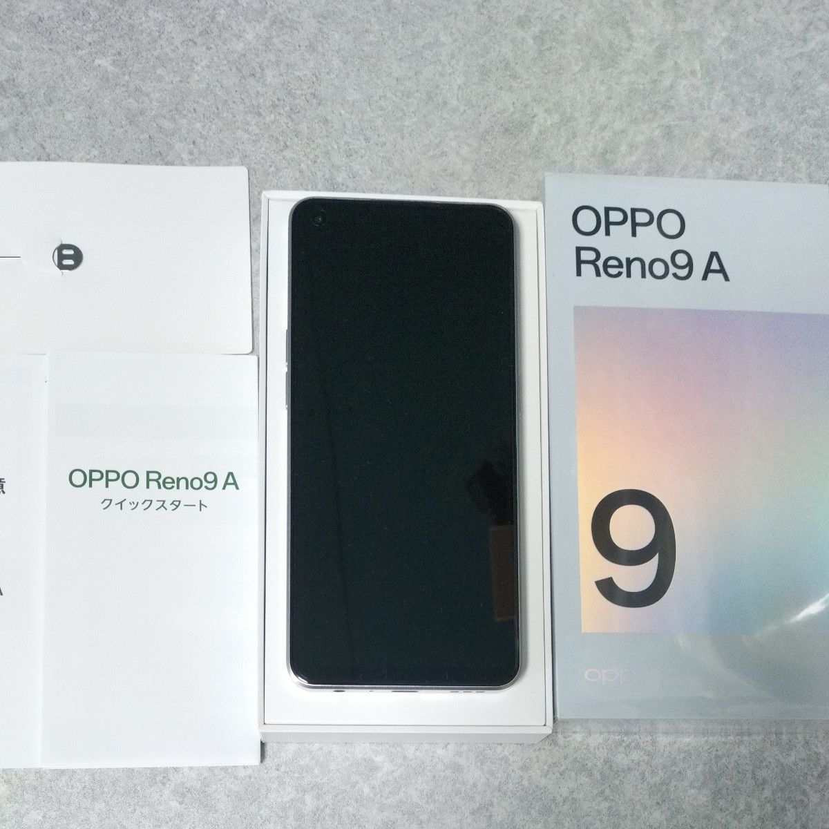 oppo　Reno9A Y!mobile版　SIMフリー　8GB/128GB ムーンホワイト