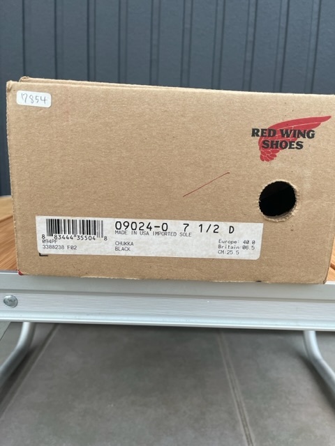 Redwing Beckman Chukka Boots 9024 サイズ US 7 1/2 元箱付き-