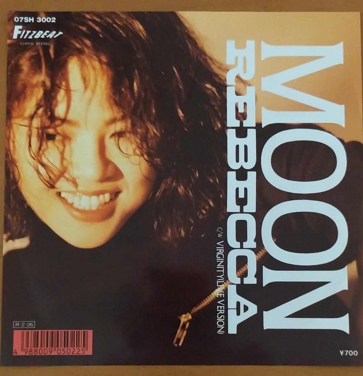 1721 中古 EP レコード MOON レベッカ REBECCA ☆盤美品☆_画像1