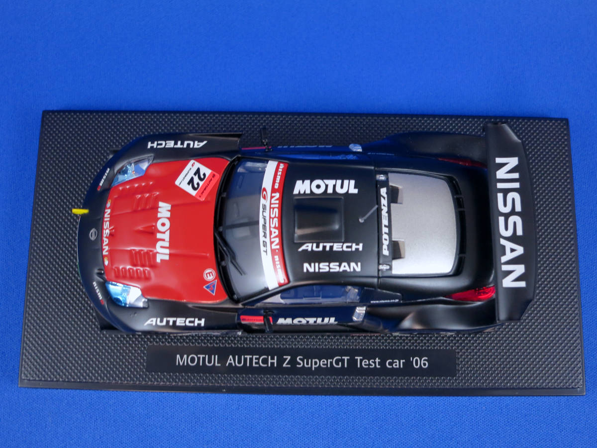 EBBRO 1/43【43793】NISSAN MOTUL AUTECH Z TEST CAR SUPER GT 500 2006 テストカー 日産 エブロ モチュール オーテック nismo ニスモの画像4
