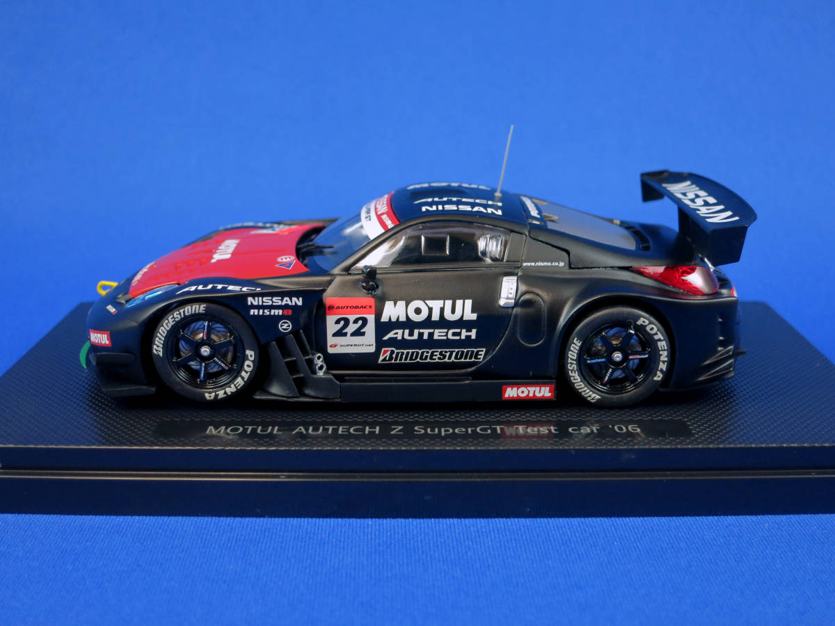 EBBRO 1/43【43793】NISSAN MOTUL AUTECH Z TEST CAR SUPER GT 500 2006 テストカー 日産 エブロ モチュール オーテック nismo ニスモの画像3