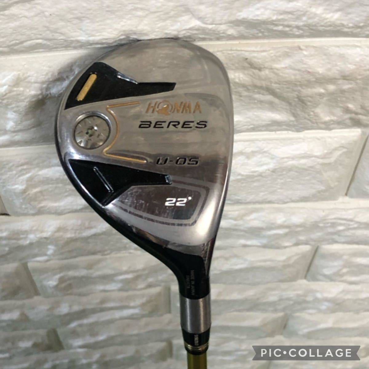 華麗 ユーティリティ☆HONMA(ホンマ)☆BERES(ベレス)U-05 フレックスR