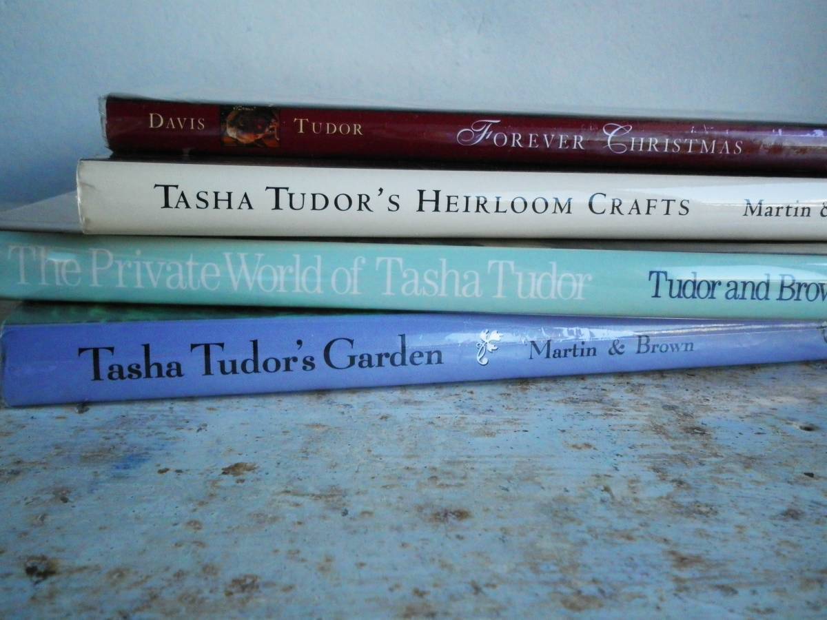 ta- car *te.da-* foreign book *4 pcs. set * hard cover * garden * Christmas * hand made * life style * interior *Tasha Tudor