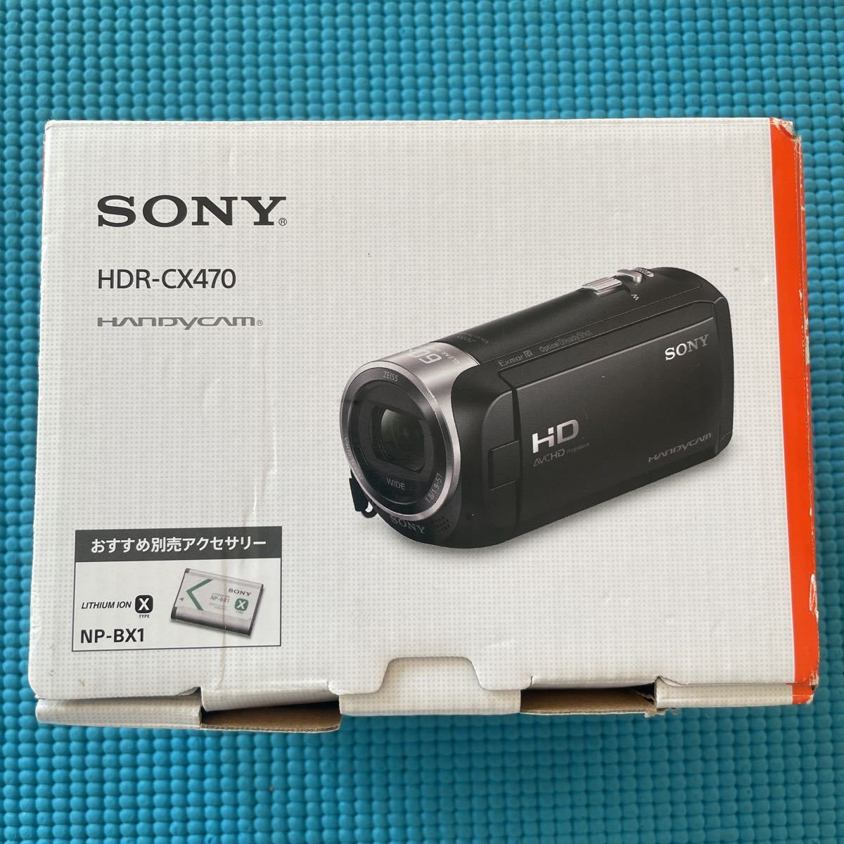 展示品 SONY ソニー ビデオカメラ Handycam HDR-CX470 ホワイト-