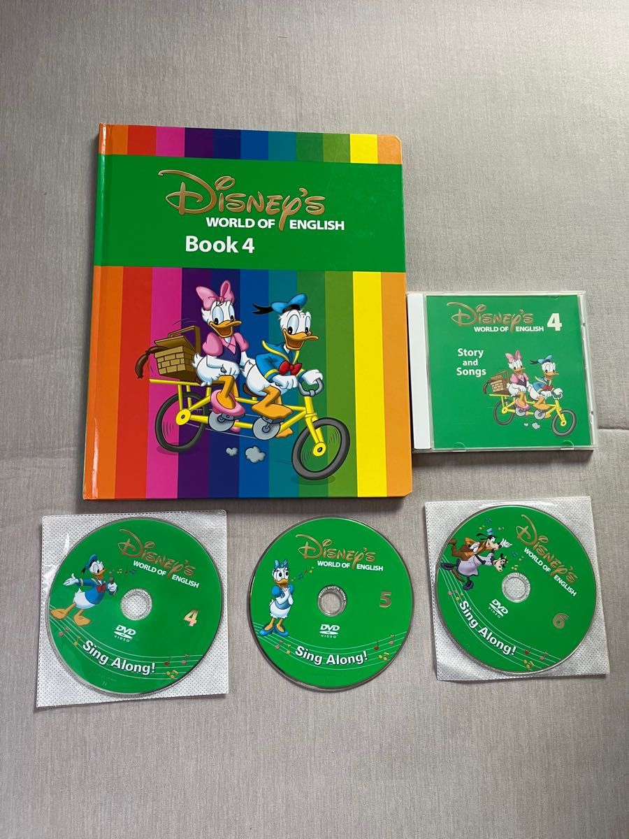 DWE Book Story and Songs CD 1～6巻 ディズニー-