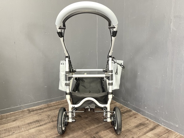 ペット用バギー バギー部のみ Air Buggy for Dog DOME2 専用レインカバー付き エアバギー 【中古】美品/55183_画像4