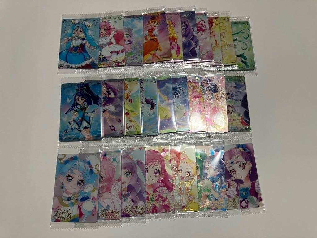 プリキュア カードウエハース8 全26種 フルコンプ ひろがるスカイ!プリキュア Yes!プリキュア5 GoGo!の画像1