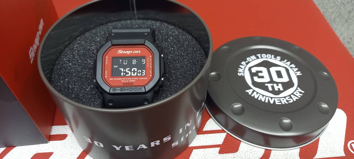 Snap-on G-SHOCK やすく 30周年記念モデル|腕時計(デジタル) Snap-on G-SHOCK やすく 30周年記念モデル|腕時計(デジタル)