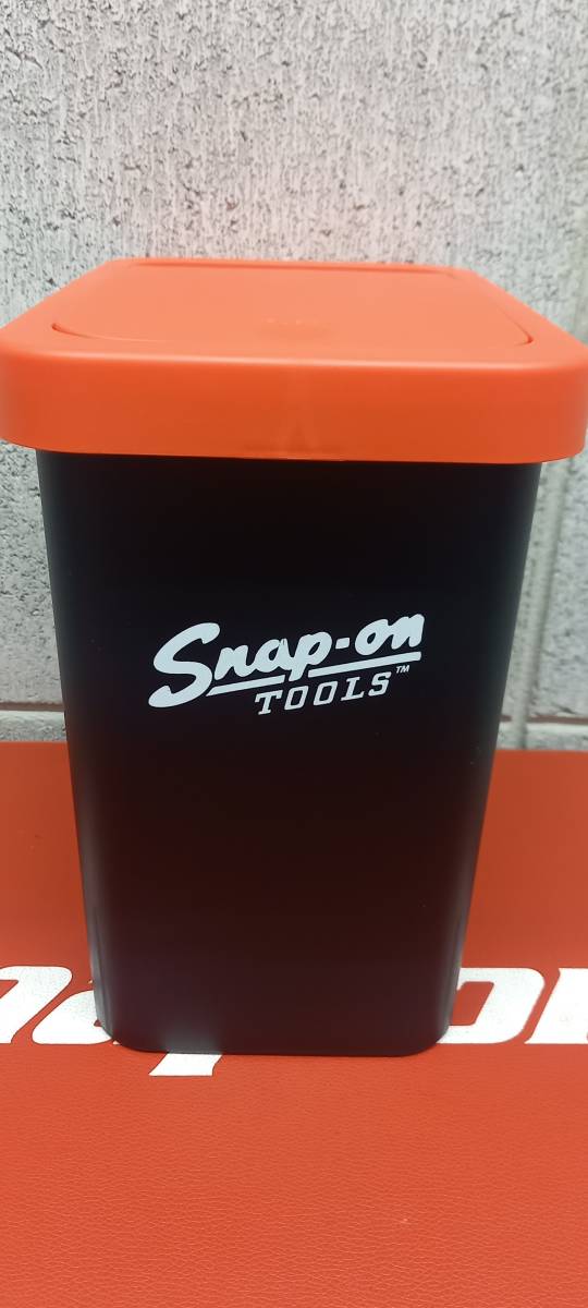 ★新品 Snap-on スナップオン ダスト ボックス ごみ箱 レッド/ブラック★_画像1