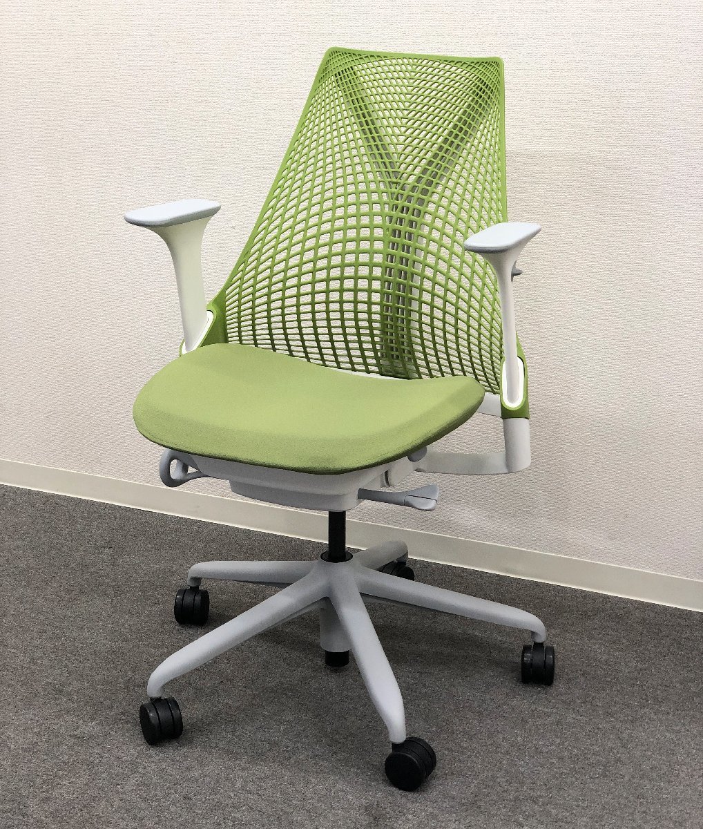 訳アリ□HermanMiller/ハーマンミラー□セイルチェア グリーン