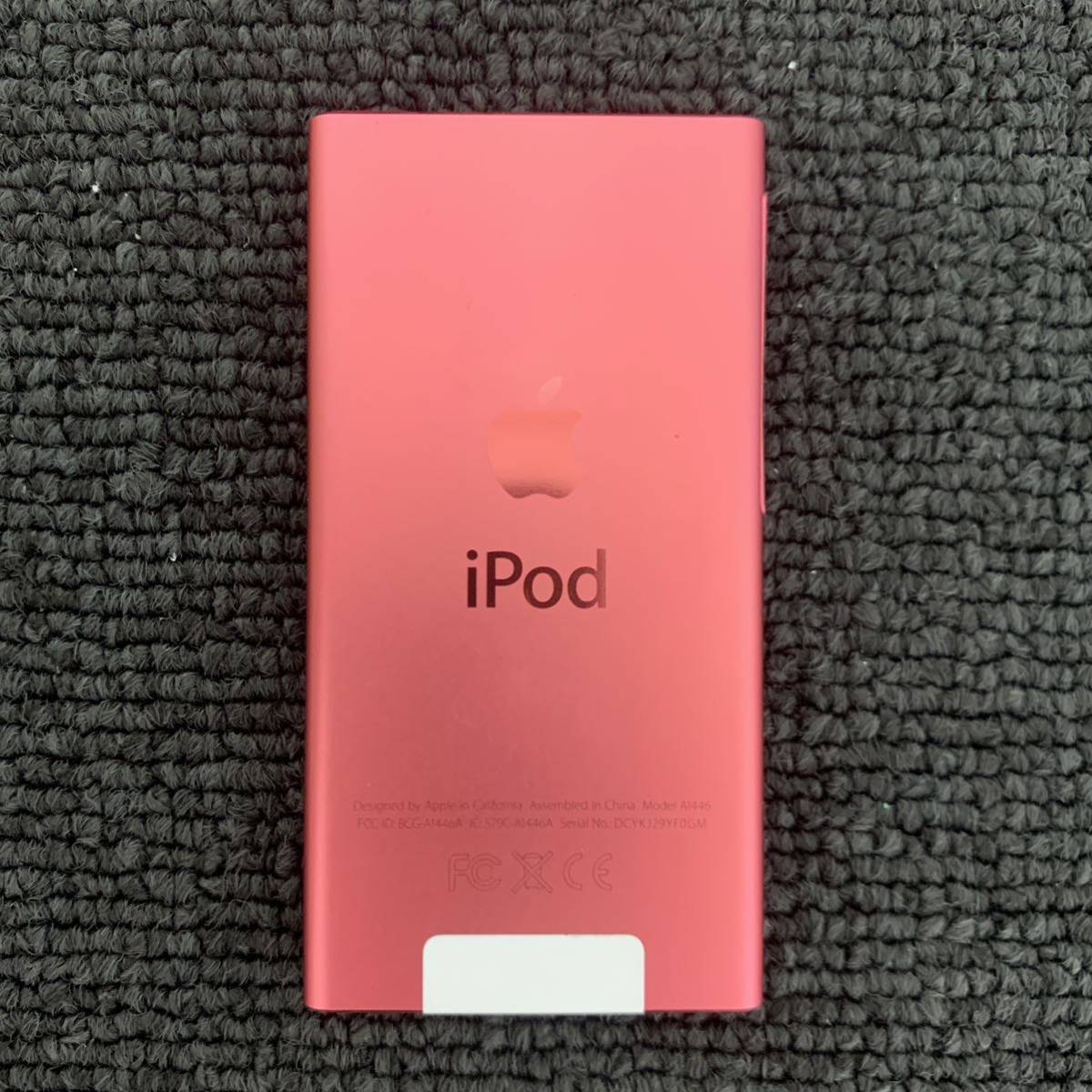 Apple iPod nano 第7世代 Bluetooth 初期化済み ピンク MD475J アイポッドナノ_画像2