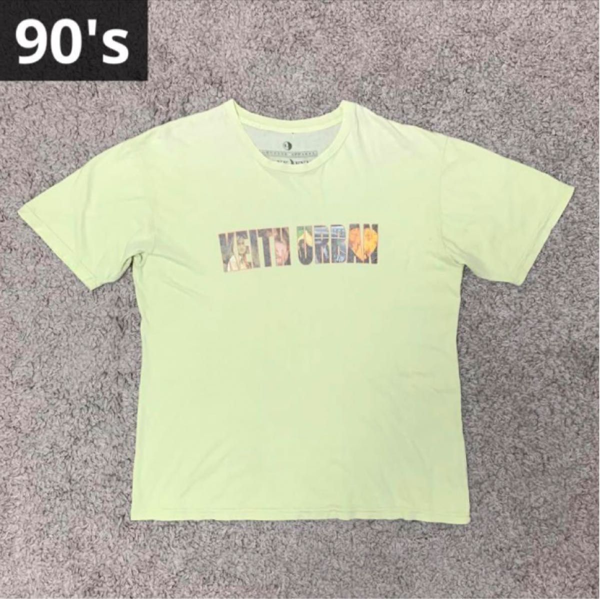 【USA製】90s KEITH URBAN 半袖Tシャツ バンTヴィンテージ古着