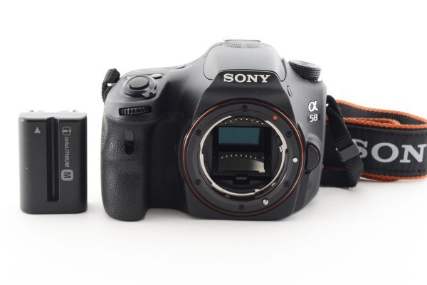 ADS1919☆ 実用品 ☆ ソニー SONY α58 SLT-A58 ボディ ショット数1019