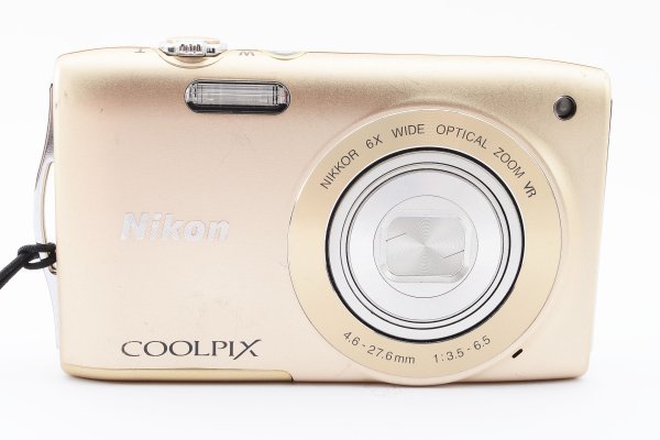 ADS2488★ 美品 ★ ニコン NIKON COOLPIX S3300 コンパクトデジタルカメラ_画像3