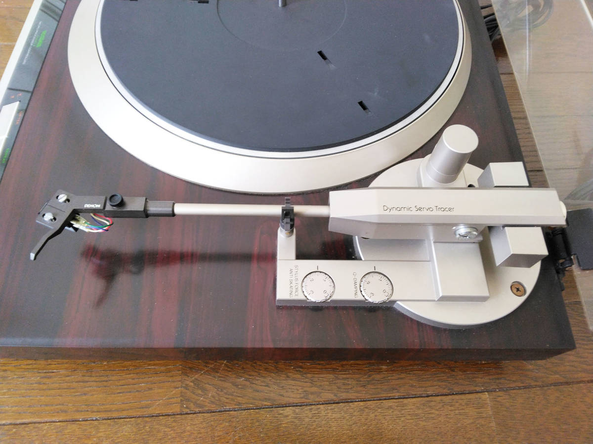 Yahoo!オークション 動作確認済 DENON DP51F セミオートレコードプレ...