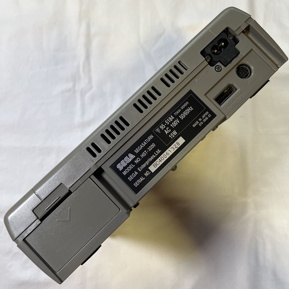 コンデンサ交換済み】SS セガサターン 本体のみ 電池交換 メンテ コンデンサ交換済み】SS セガサターン 本体のみ 電池交換 メンテ