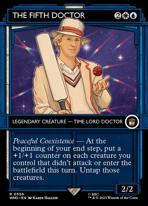 MTG ■金/英語版■ 《５代目ドクター/The Fifth Doctor》▲ショーケース▲ ドクター・フー WHO_画像1