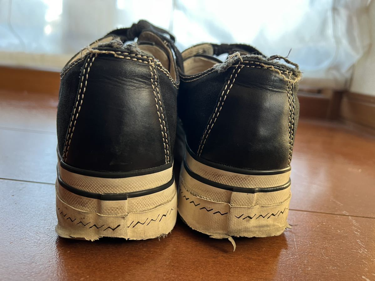 visvim SKAGWAY LO G.PATTEN ブラック　サイズ8 ビズビム　スニーカー　_画像3