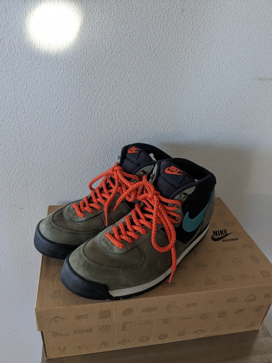 美品　レア　NIKE ナイキ AIR APPROACH 2.4 エアアプローチ ブルー/ブラック 27cm US9 ACG MAGMA マグマ ラバドーム トレッキングブーツ_画像6