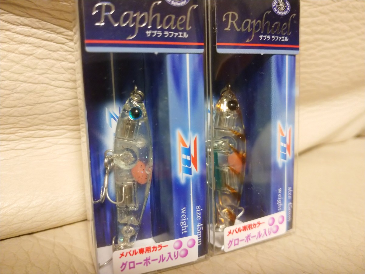 ★ラファエル45★ジップベイツ★ザブラ ラファエル★クリスタルブルー/ラメ、スジエビ★Raphael ZIPBAITS★メバル/メバリング★★_画像2