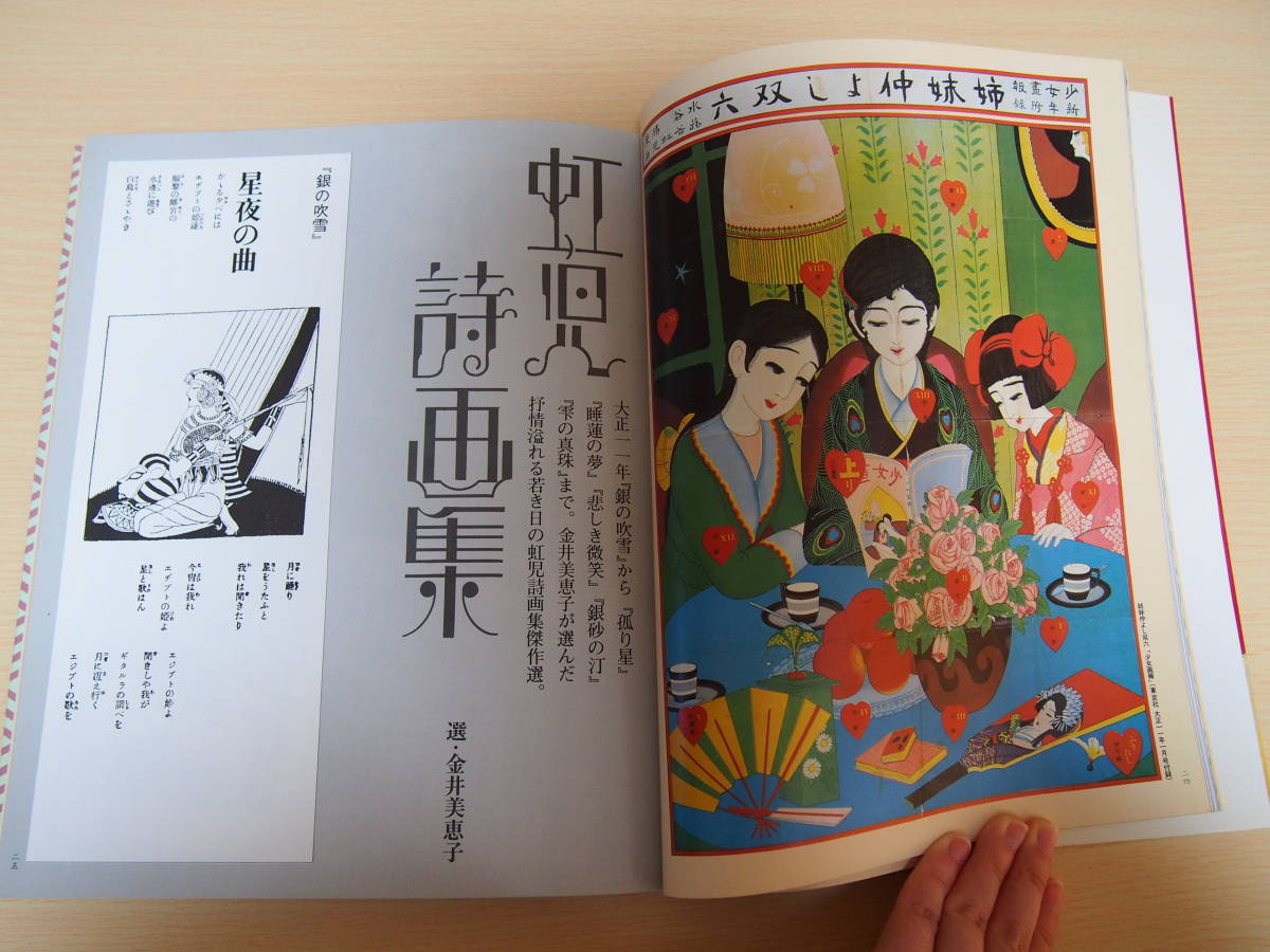 別冊太陽　蕗谷虹児　絵本名画館　愛の抒情画集　特別付録新編虹児美人画集巴里慕情　昭和60年9月発行　平凡社　画集_画像5