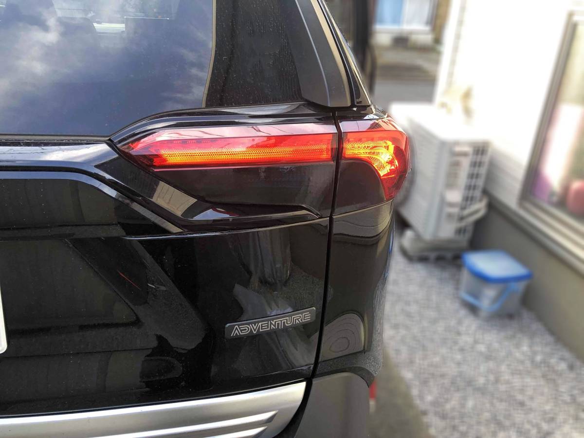 Tint+何度も貼れる テールランプ スモークフィルム RAV4 50系(Type2：ウィンカー/バックランプ部のみタイプ) MXAA52/MXAA54/AXAH52/AXAH54の画像9