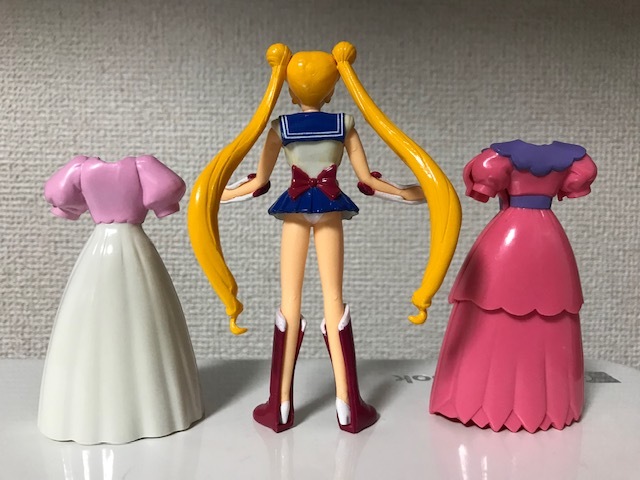  that time thing 1994 year about Bandai Shokugan Pretty Soldier Sailor Moon S sailor fashion S month .... Sailor Moon .... figure rare 