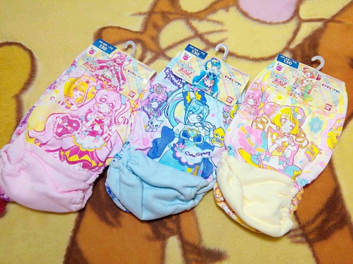 タイムセール！】 ☆新品☆デリシャスパーティ プリキュア☆ショーツ2