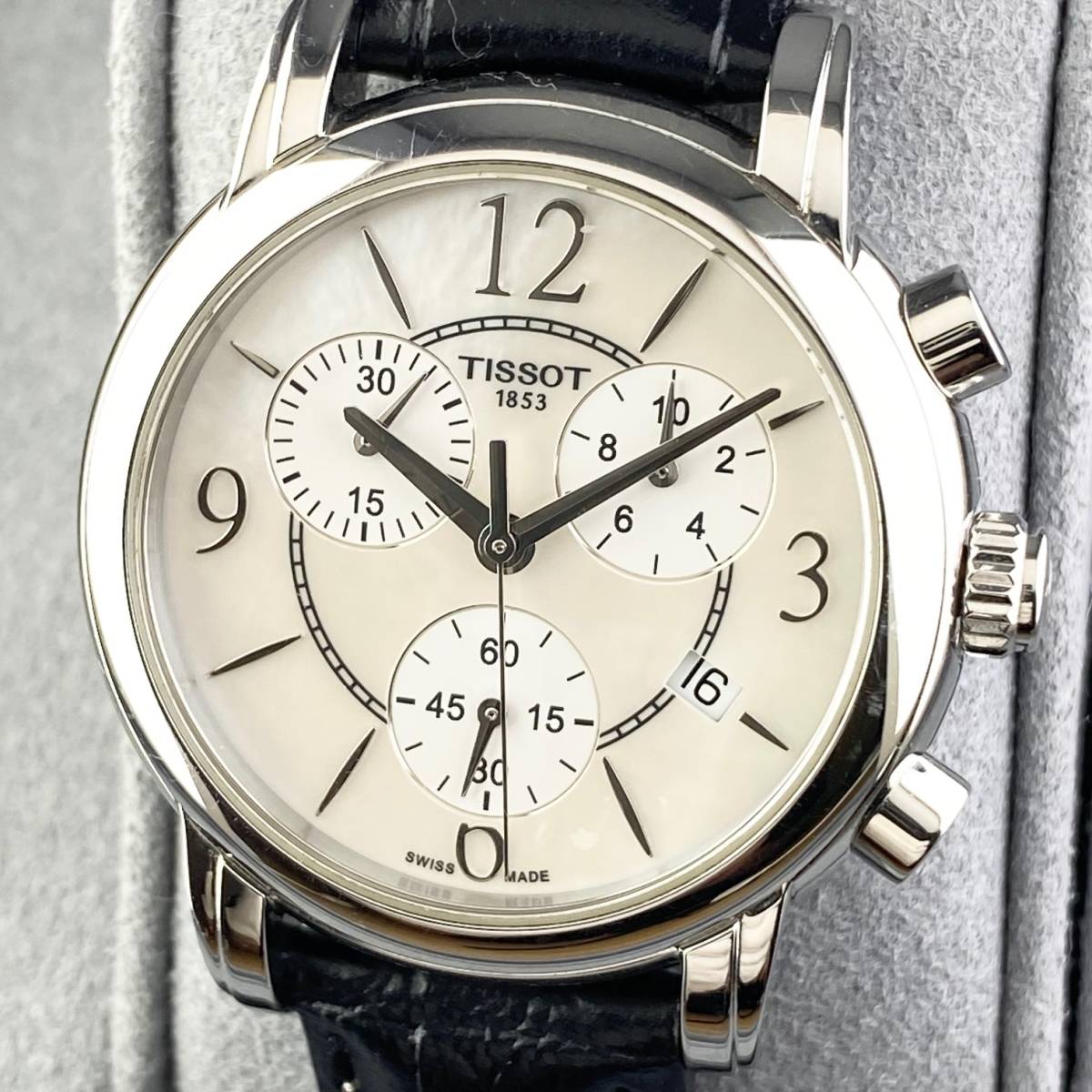 年末のプロモーション 【1円〜】TISSOT ティソ 可動品 デイト ラウンド