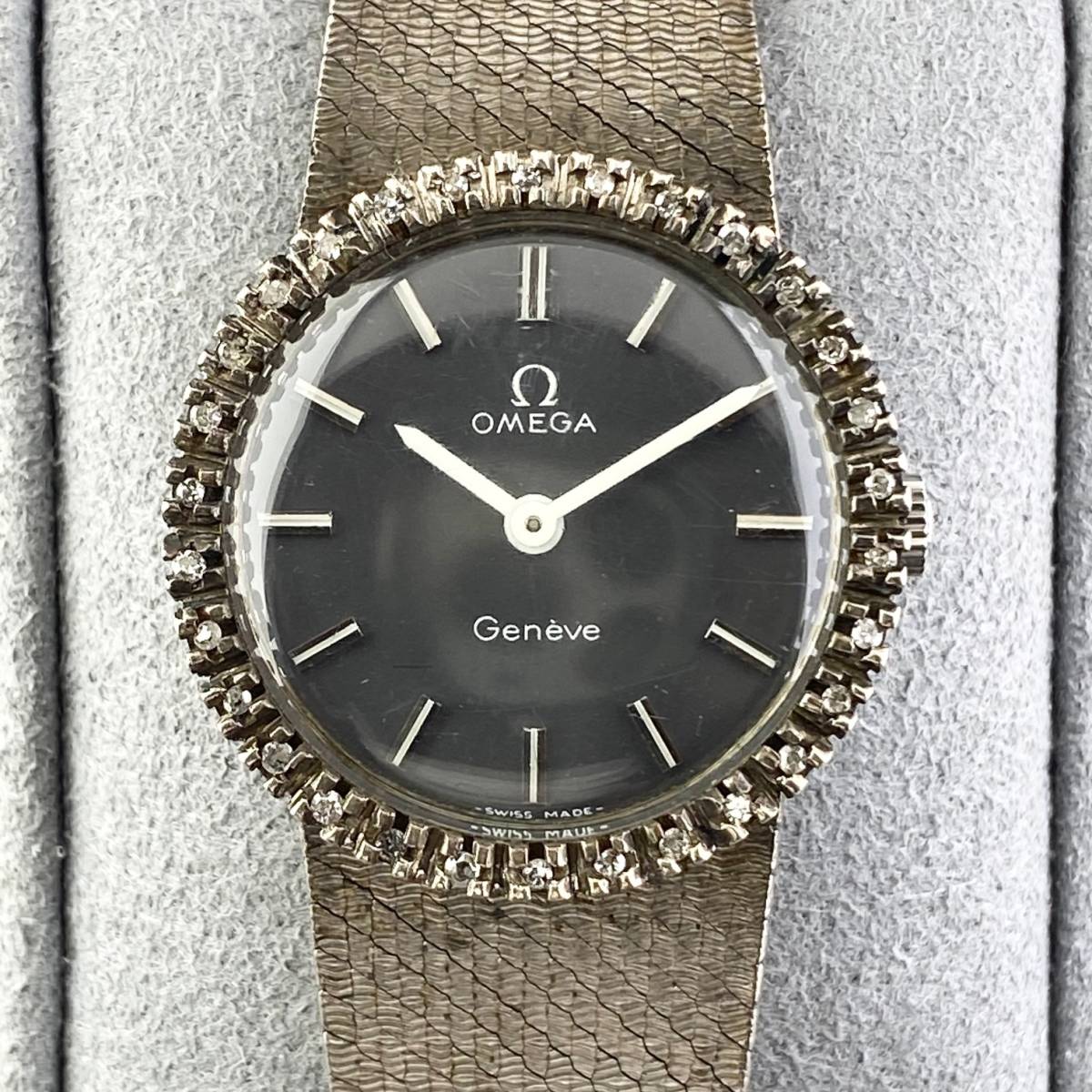 1円〜】OMEGA オメガ 腕時計 レディース 手巻き Geneve ジュネーブ 