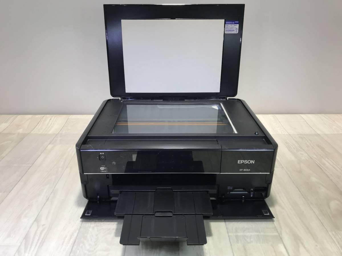 ☆ EPSON エプソン A4対応 インクジェット プリンター複合機 EP-804A 【 動作確認済 】（PN-3J23）☆_画像3