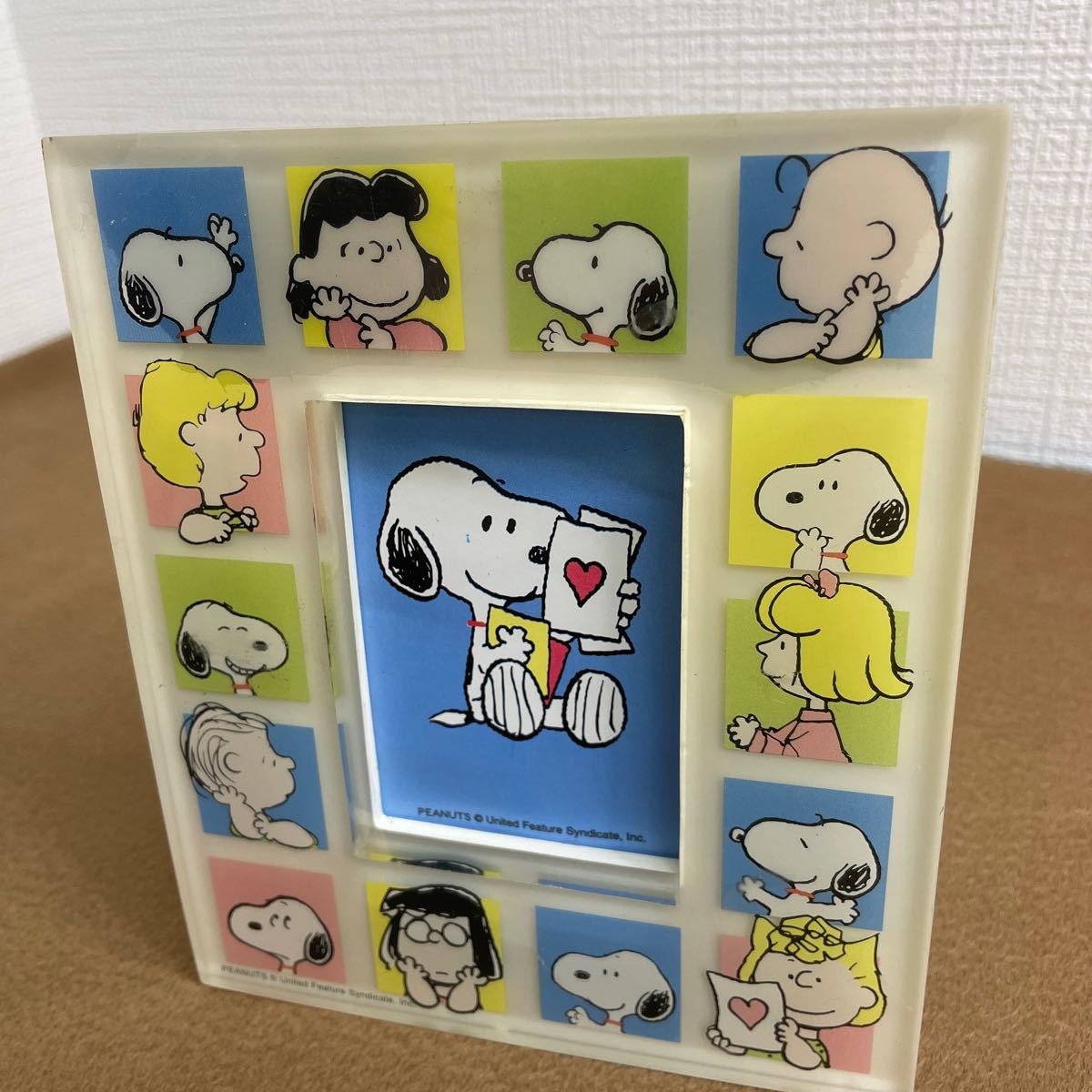 ヴィンテージSNOOPYライナスシュローダースヌーピーセット Bibian 比比昂 - PEANUTS スヌーピー ビンテージフレーム