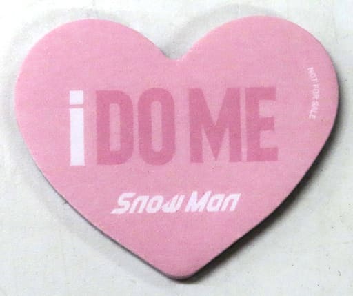 Snow Man CD購入特典 i DO ME 初回盤B あい付箋(ハート型)_画像2