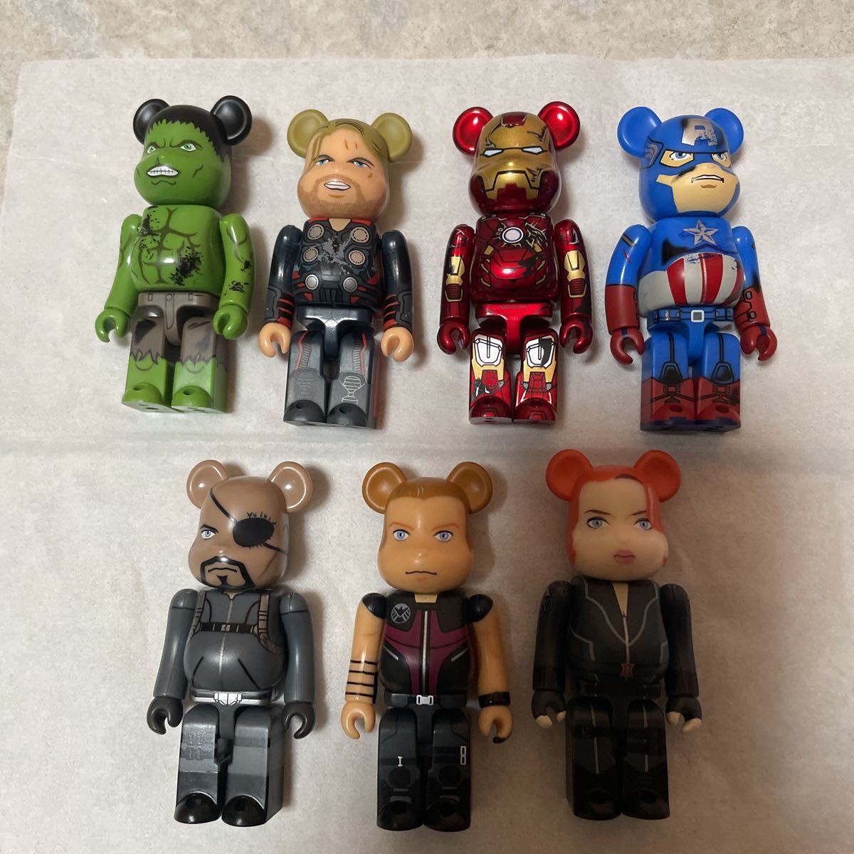品揃え豊富で ベアブリック アベンジャーズ ダメージver アイアンマン