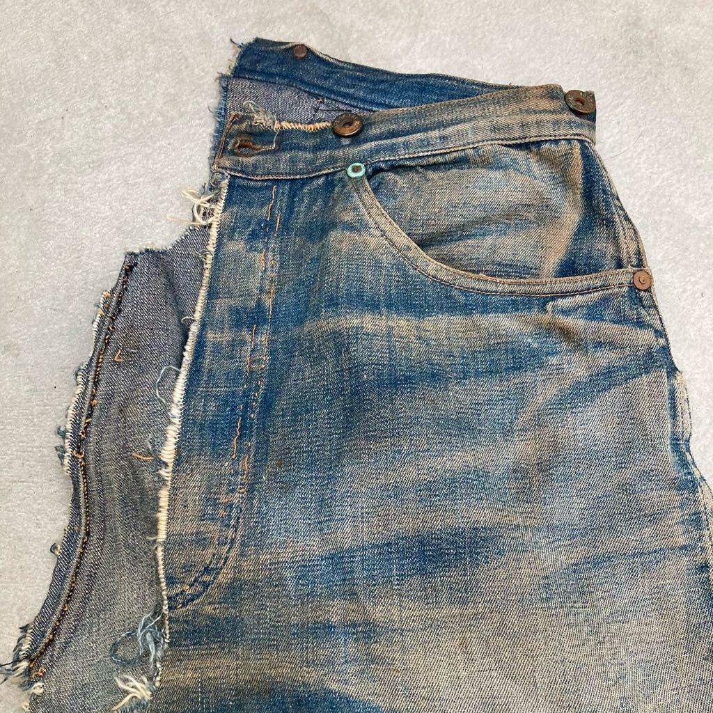 1910s BOSS OF THE ROAD デニム スクラップ ハギレ ヴィンテージ ビンテージ オリジナル ボスオブザロード リーバイス levis 501 506 XX_画像6