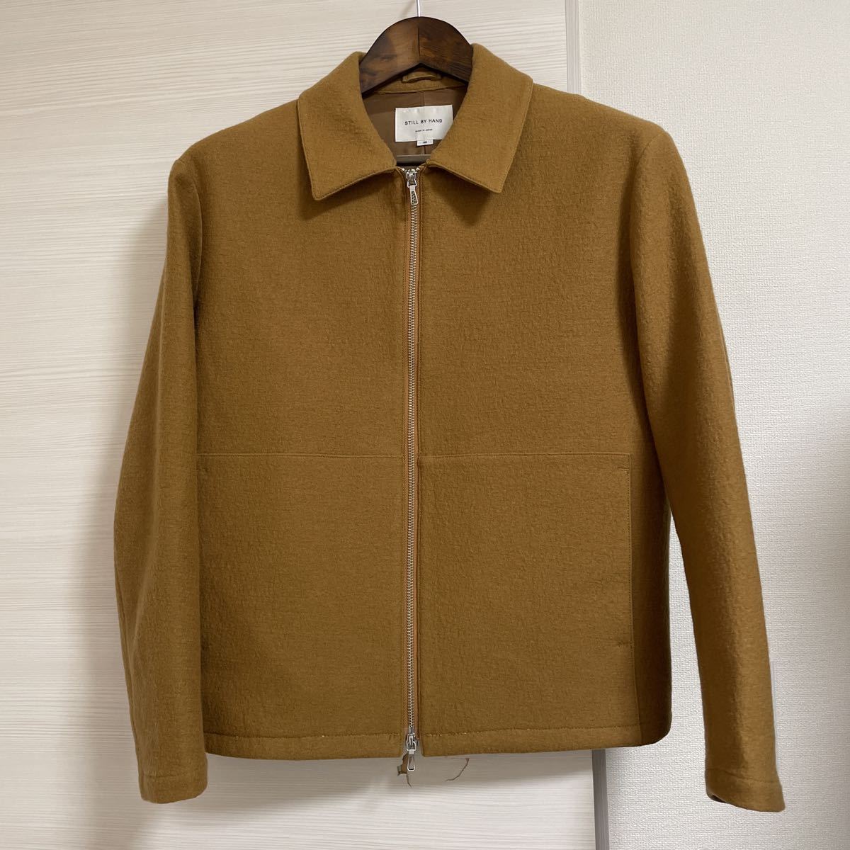 STILL BY HAND ウール ジップアップ ブルゾン　ジャケット Wool Zip Up Blouson オーラリー コモリ ヤエカ_画像1