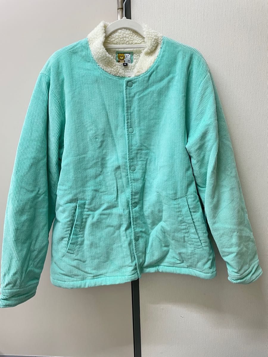 希少 Ripndip × Teddy Fresh シェルパジャケット コラボ ボアジャケット コート アウター