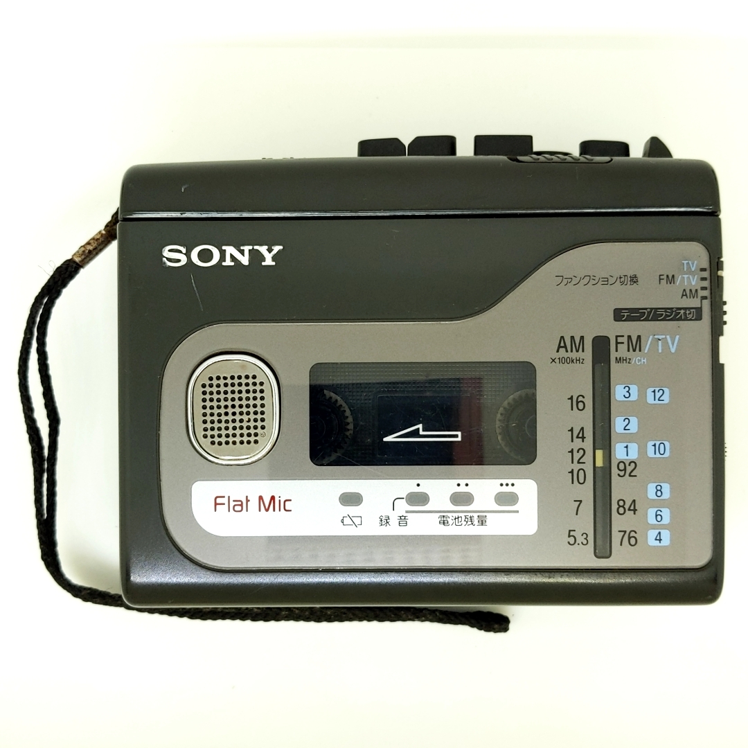 ジャンク★SONY TCM-F48 カセットテープレコーダー ソニー CASSETTE WALKMAN カセットウォークマン_画像1