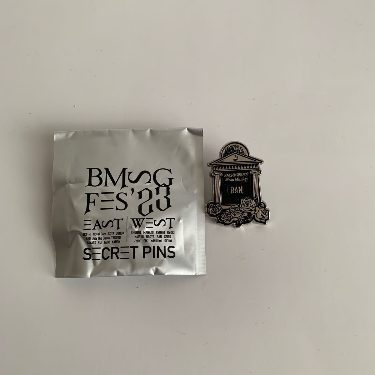 BMSG23フェス マーゼル ラン RAN ピンズ