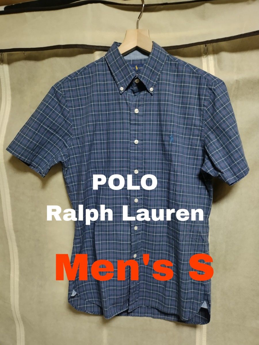 POLO RALPH LAUREN ポロラルフローレン 半袖ボタンダウンシャツ Sサイズ