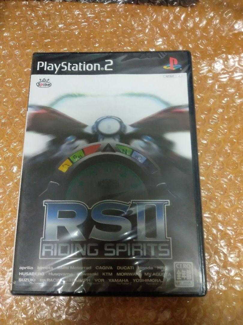 新品未開封 送料無料 PS2 ソフト ライディング スピリッツ 2/PlayStation2 プレステ2 RSⅡ バイク モーターサイクル レースゲーム 即決設定