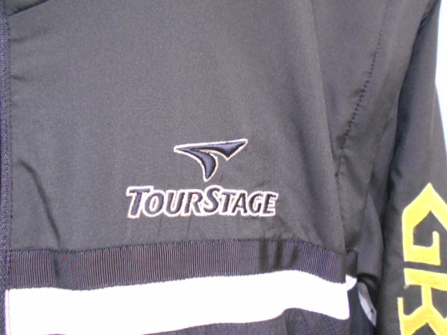 TOURSTAGE ツアーステージ ブリヂストン ゴルフ X-DRIVE 2WAY ウインドブレーカー ジャケット ベスト GR ゴルフウェア Lサイズ_画像6