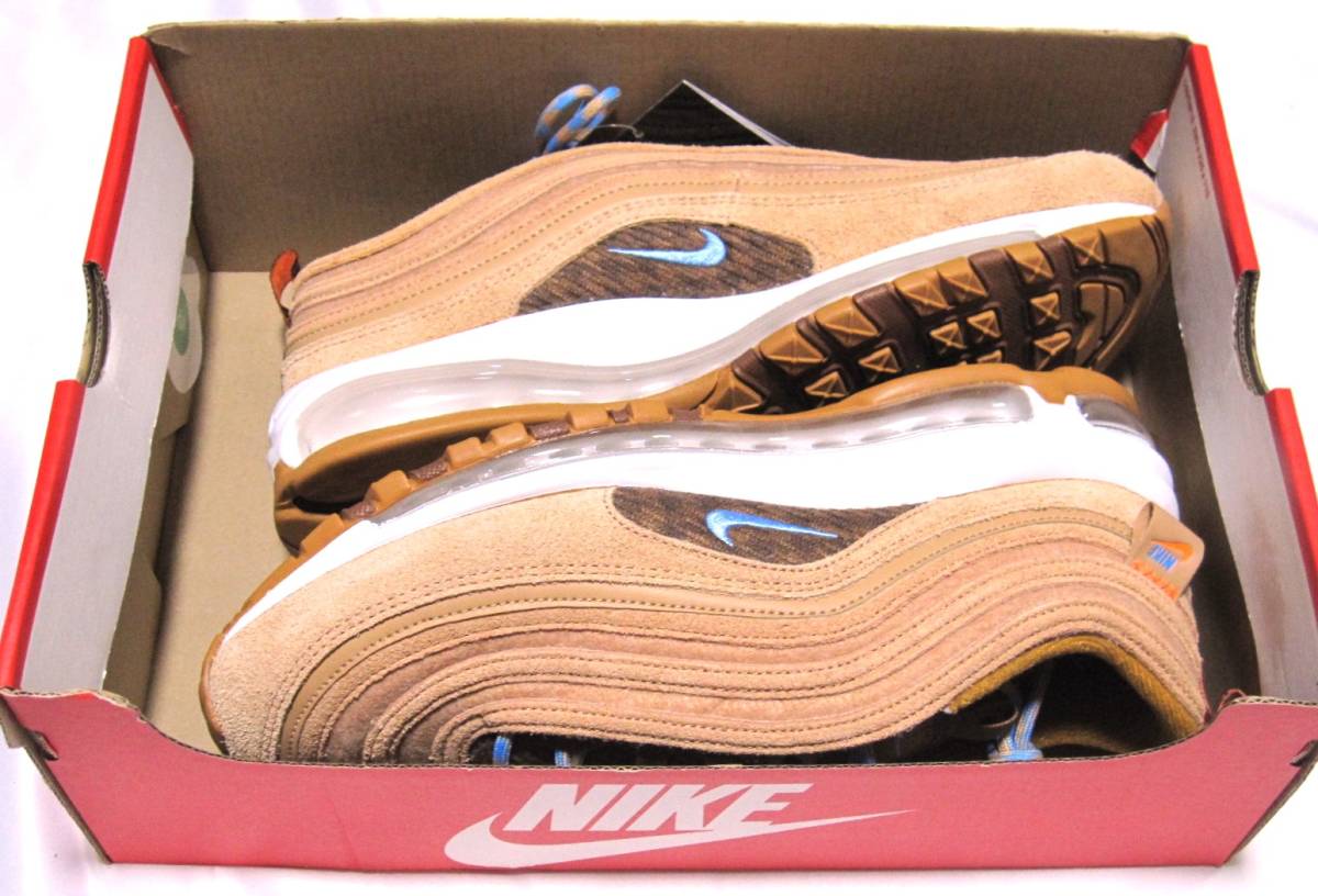 新品 NIKE ナイキ AIR MAX 97 SE エアマックス 97 テディベア スニーカー 27.5cm US 9.5inch 国内正規店購入品 DZ5348-288 Teddy Bear_画像10